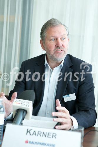 Energie-Bloggerfruehstueck Tipps für energieeffizientes Bauen und Wohnen.Foto: Mag. Ernst KARNER, Vorstand der s Bausparkasse.(C) fotodienst, Martina Draper:
