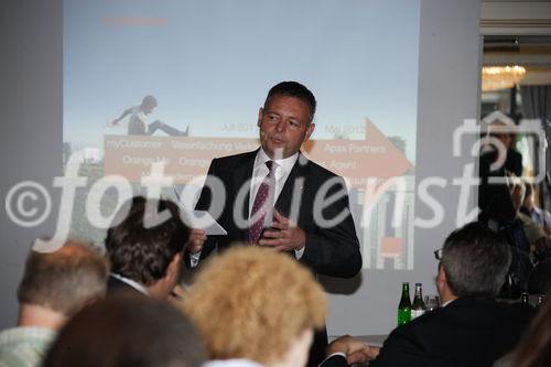 Orange - Medieninformation: Ergebnisse Q1 2012 und Strategie-Update. Im Bild: Thomas Sieber, Chief Executive Officer