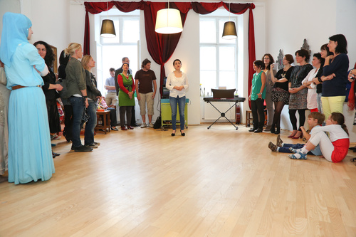  (c) fotodienst/Katharina Schiffl - Wien, am 28.07.2013 - Die biak (bildungsakademie) feiert ihr erstes Jahr mit Studierenden, Lehrenden, Freunden und Partnern aus Wirtschaft und Politik.