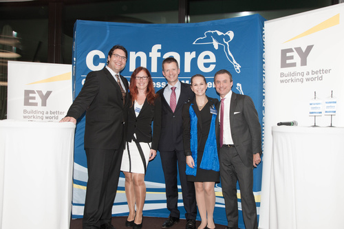 Im Rahmen des 3. Confare Swiss CIO & IT-Manager Summits wurde Ursula Soritsch-Renier, Konzern-CIO von Sulzer mit dem CIO AWARD 2014 als bester IT-Manager der Schweiz ausgezeichnet.