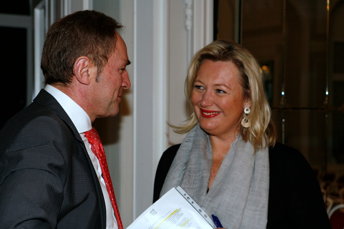 Im Spiegelsaal der Kärntner Landesregierung präsentierte der Denk.Raum.Fresach am 19. Jänner 2016 das Programm der Europäischen Toleranzgespräche 2016. Mit dabei PEN-Präsident Helmuth A. Niederle, DRF-Präsident Hannes Swoboda, Friedensforscherin Bettina Gruber, Landtagspräsident Reinhart Rohr, Villachs Bürgermeister Günther Albel, Superintendent Manfred Sauer, Business Frauen Center Chefin Daniela Stein und Architekt Peter Nageler.