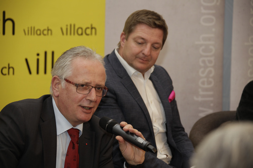 Im Spiegelsaal der Kärntner Landesregierung fand die Programmvorstellung der Europäischen Toleranzgespräche 2017 statt. Die anwesenden Mitwirkenden informierten über die geplanten Veranstaltungen und das Generalthema 