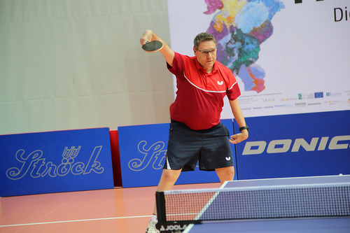 Der mehrfache Paralympics-Sieger und Weltmeister im Tischtennis, Jochen Wollmert aus Wuppertal, gab anlässlich der Europäischen Toleranzgespräche in Klagenfurt ein Gastspiel. 