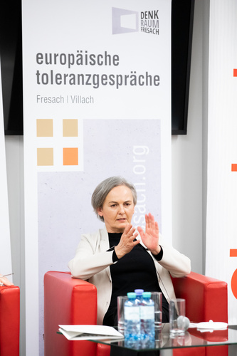 (c) www.fotodienst.at / Anna Rauchenberger – Wien, 09.03.2022 - Jahresvorschau Europäische Toleranzgespräche 2022 im Club Carinthia der Oberbank. Im Bild: Kybernetikerin Maria Pruckner.