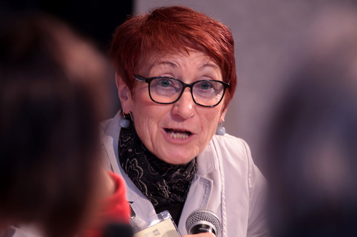 Das Wirtschaftsforum der Europäischen Toleranzgespräche in Fresach war auch 2022 wieder hochkarätig besetzt. Im Bild: Bildungsaktivistin Heidi Schrodt.