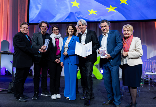 Die diesjährigen Europastaatspreise wurden am 7. Mai 2024 von Bundesministerin Karoline Edtstadler in den Wiener Sofiensälen vergeben.