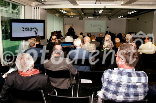 (C)fotodienst/ David Zehnder; Generalversammlung der an der SIX Swiss Exchange notierten Goldbach Group ist am 28. April 2o11 mit grosser Mehrheit allen Anträgen des Verwaltungsrates gefolgt.