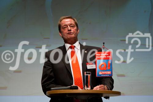 DI Ulrich Paulmann, GF Quester GmbH; Die Quester Baustoffhandel GmbH lud ihre Gerwerbekunden zu einer Fliesenschau ins Schloss Hardegg; (C) fotodienst / Johannes Hloch