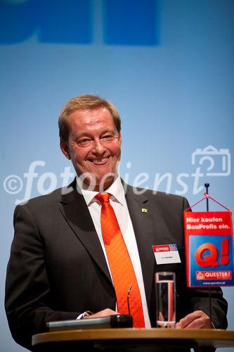 DI Ulrich Paulmann, GF Quester GmbH; Die Quester Baustoffhandel GmbH lud ihre Gerwerbekunden zu einer Fliesenschau ins Schloss Hardegg; (C) fotodienst / Johannes Hloch