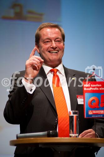 DI Ulrich Paulmann, GF Quester GmbH; Die Quester Baustoffhandel GmbH lud ihre Gerwerbekunden zu einer Fliesenschau ins Schloss Hardegg; (C) fotodienst / Johannes Hloch