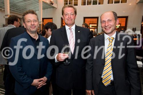 (c) fotodienst / Johannes Brunnbauer |Verleihung des Staatspreises für Architektur und Nachhaltigkeit des Lebensministeriums. 
Im Bild v.l.n.r.: Alexander Riell, Weka Verlag, Ulrich Paulmann, Quester, Claus Steiner, Xella