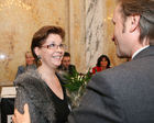 (C) fotodienst/Anna Rauchenberger - Wien, 13.11.2008 - 3. Forum Zukunft Der Arbeit: Trotz wirtschaftlich herausfordernder Zeiten bleibt der Fachkräftemangel in Österreich akut. Beim 3. Forum Zukunft der Arbeit diskutieren ExpertInnen, warum Zuwanderung ein Gewinn ist und wie sie zukünftig gesteuert werden sollte. FOTO: Christine Marek (Staatssekretärin im Bundesministerium für Wirtschaft und Arbeit)