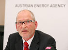 (C) fotodienst/Anna Rauchenberger - Wien, 05.11.2008 - Österreichische Energieagentur: Hohe Energeipreise forcieren Umstieg auf erneuerbare Energien - neue Instrumente für mehr Energieeffizienz erforderlich. FOTO: Dr. Fritz Unterpertinger (GF der Österreichischen Energieagentur)