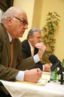 Interim Management wird erstmalig durch die aristid personalberatung in Österreich auf professioneller Basis angeboten; Pressekonferenz, 4.11.2008, Foto: vlnr: Projektverantwortlicher Dkfm. Dr. Oswald Kadlecek, GF Mag. Erwin Schmidt