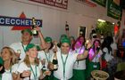 Champagner-Party am 33. Travel Trade Workshop mit den Europecar Barkeeper-Team