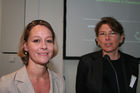 2. Nanoforum 2008, im Wiener Tech Gate, 13.10.2008, Donaucitystr.1, 1220 Wien, Ilka Bickmann (Science2Public), Renate Böning (Zentrum für Weiterbildung)