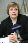 (C) fotodienst/Anna Rauchenberger - Wien, 29.9.2008 - Hepatitis B: Aufklärung schützt die Leber! In Österreich infizieren sich bis zu 15000 Menschen pro Jahr mit dem Virus, der hundert mal ansteckender ist als HIV. Eine nun gestartete Informationsoffensive soll vorbeugend Viruserkrankungen vermeiden und Betroffenen eine schnelle Therapie ermöglichen, die lebensrettend sein kann. FOTO: Angelika Widhalm (Präsidentin der Österreichischen Hepatitis Hilfe)
