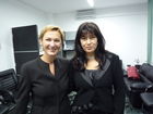 Emilie Janeba-Hirtl, Geschäftsführende Gesellschafterin von TPA Horwath Wien und Slowakei sowie Horwath International Board of Directors, mit Maya Hristova, TPA Horwath Partnerin Bulgarien.