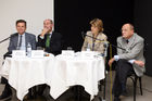 (C) fotodienst/Anna Rauchenberger - Wien, 26.9.2008 - Technisches Museum Wien: 50 Jahre Herzschrittmacher - Technik im Körper. FOTO: OA Dr. Michael Nürnberg (Wilhelminenspital/3. Med. Abteilung), Univ.-Prof. Dr. Konrad Steinbach (Präsident Österreichischer Herzfonds), Dr. Gabriele Zuna-Kratky (Direktorin des Technischen Museums Wien), Dr. Gerhard Kratky (GF FWF - Der Wissenschaftsfonds).