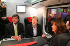 ÖBB, Railjet Rollout, 15.9.2008, Gabriele Lutter ÖBB, Peter Klugar ÖBB, Brigitte Ederer Siemens AG