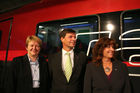 ÖBB, Railjet Rollout, 15.9.2008, Gabriele Lutter ÖBB, Peter Klugar ÖBB, Brigitte Ederer Siemens AG