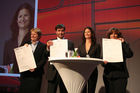 ÖBB, Railjet Rollout, 15.9.2008, Gabriele Lutter ÖBB, Peter Klugar ÖBB, Brigitte Ederer Siemens AG