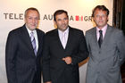 (C) fotodienst/Anna Rauchenberger - Wien, 20.08.2008 - Telekom Austria: Internationales Geschäft bleibt Wachstumstreiber. FOTOv.l.: Rudolf Fischer (Generaldirektor-Stellvertreter, Telekom Austria), Boris Nemsic (Generaldirektor, Telekom Austria), Hans Tschuden (Finanzvorstand, Telekom Austria)