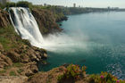 Türkei, Türkische Riviera, Stadt Antalya, Manavgat Wasserfall, Fluss, Meer, Sehenswürdikeit, Turkey, Antalya, City, Turkish Riviera, Manavgat Waterfall, river, ocean, tourist attraction