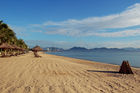 Der Sand-Strand von Nha Trang. The beach of Nha Trang at the Ana MAndara Hotel