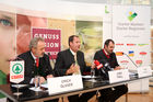 (C) fotodienst/Anna Rauchenberger - Grafenegg, 16.08.2008 - Genussfest in Grafenegg. FOTO v.l.: Erich Glaser (Geschäftsführer der SPAR-Zentrale St.Pölten), BM Josef Pröll (BM im Lebensministerium), Josef Plank (Umweltlandesrat NÖ)