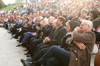 (C) fotodienst/Anna Rauchenberger - Grafenegg, 16.08.2008 - Siegerehrung der Pflüger WM in Grafenegg. Fans im Auditorium des Wolkenturms.