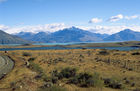 Schafzucht in der faszinierenden Landschaft Patagoniens; Sheep-farm in the beautifull landscape of Patagonia savannah; where more sheeps than human being are living.