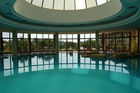 Nach dem Handicap die Wellnessbehandlung: Gloria Golfhotel pool & spa. After the handicap a spa-treatment: the pool of the golf-hotel Gloria in Belek