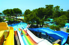 Tolle Wasserrutschbahn und Poollandschaft für Sonnen- und Strandanbeter an der türkischen Riviera im Papillon Aysha. Nice pool-area and a paradies for kids,for a cool bath or sun bath at the turkish riviera