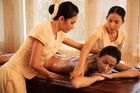 Ayurveda- Ölmassage im MAndarin Oriental Hotel in BAngkok, ayurvedic oil-massage in the spa of the mandarin oriental hotel in Bangkok, 