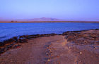 Lagune beim Schiffswrack Maria Schröder im Nabq Nationalpark, Sinai, Ägypten. Wüste, Wasser, Meer, Küste, Biotop, Naturschutz, Umwelt,  Egypt, Sinai, Nabq National Park,  Lagoon at Maria Schröder shipwreck, tourist and diving spot, maritime natur-reserve