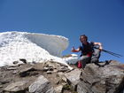 Rund 350.000 Alpinisten und Bergsteiger kommen alljährlich über das Baksantal zum Elbrus, dem mit 5.642 m höchsten Gipfel Europas. Die Region hat bietet eine große Vielfalt von Aktivitäten. Foto: pressetext-Mitarbeiter Dr. Wilfried Seywald auf dem Tscheget.