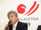 (C) fotodienst/Anna Rauchenberger - Wien, 08.07.2008 - Pressekonferenz zur Vorstellung des Japan-Österreich Jahres 2009 im Japanischen Informations- und Kulturzentrum. FOTO: S.E. Akio Tanaka (Japanischer Botschafter in Österreich)