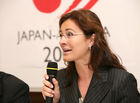 (C) fotodienst/Anna Rauchenberger - Wien, 08.07.2008 - Pressekonferenz zur Vorstellung des Japan-Österreich Jahres 2009 im Japanischen Informations- und Kulturzentrum. FOTO: Mag. Gudrun Hager (stellvertretende Abteilungsleiterin der Aussenwirtschaft Österreich/Leiterin der Gruppe Märkte)