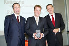 (c) fotodienst/Dan Carabas - Wien 03.07.08 - Shareholder Value Award - FOTO: v.li.: Stephan Klasmann (Chefredakteur Format), Michael Ostermann (Frauenthal Holding AG), Univ. Doz. Dr. Werner Hoffmann (Contrast Management Consulting)