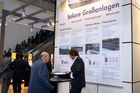 Paradigma-Messestand auf der Intersolar 2008. (C)Fotodienst/Robert Auerbacher