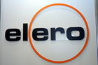 Logo elero GmbH: elero stellt die neuen Produktreihen auf der Intersolar 2008 vor. (C)Fotodienst/Robert Auerbacher