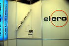 Messestand der elero GmbH: elero stellt die neuen Produktreihen auf der Intersolar 2008 vor. (C)Fotodienst/Robert Auerbacher