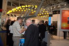 Messestand der elero GmbH: elero stellt die neuen Produktreihen auf der Intersolar 2008 vor. (C)Fotodienst/Robert Auerbacher