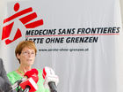 (C) fotodienst.at / Anna Rauchenberger - Wien, am 17.05.2011 - Die größte medizinische Hilfsorganisation, Ärzte ohne Grenzen/Médecins Sans Frontières (MSF), ist 40 Jahre alt und hält Rückschau über das vergangene Jahr und die Einsätze der vergangenen Jahrzehnte. Im Rahmen einer Pressekonferenz wurde der Jahresbericht 2010 präsentiert. FOTO: Renate Domes, OP-Schwester, Ärzte ohne Grenzen Österreich