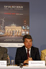 Raimund Hosch (Vorsitzender der Geschäftsführung der Messe Berlin) auf der Eröffnungspressekonferenz der Top Energy Berlin 2008. (C)Fotodienst/Kathrin Heller