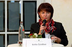 Anita Gödiker (Geschäftsführende Gesellschafterin der Satellite Office Gruppe) auf der Jubiläumsveranstaltung der Berliner Wirtschaftsgespräche. (C)Fotodienst/Jan-Paul Kupser