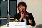Anita Gödiker (Geschäftsführende Gesellschafterin der Satellite Office Gruppe) auf der Jubiläumsveranstaltung der Berliner Wirtschaftsgespräche. (C)Fotodienst/Jan-Paul Kupser