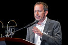 Moderator des Abends zur Jubiläumsveranstaltung des Deutschen Franchise-Verbands: Ferdinand Linzenich (Geschäftsführer Cogito Media GbR). (C)Fotodienst/Jan-Paul Kupser