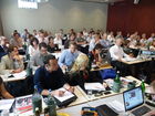 Volles Haus beim pressetext-Praxis-Workshop im Luzerner Hotel Continental. Gespannte Gesichter, gute Stimmung. 